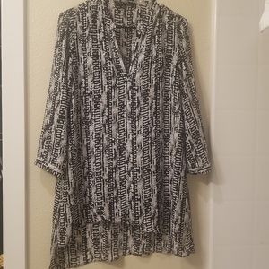 Zac & Rachel Tunic black & white